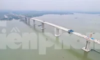 Cầu lớn nhất tuyến Vành đai 3 TPHCM chuẩn bị thông xe
