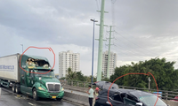 Nguyên nhân cần cẩu công trình ngã đè 2 ô tô ở TPHCM