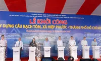 Khởi công xây cầu 500 tỷ, khơi thông cửa ngõ phía Nam TPHCM 