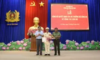 Cà Mau: Công bố quyết định của Bộ trưởng Bộ Công an về công tác cán bộ