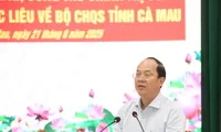Bàn giao công tác của Bộ Chỉ huy Quân sự tỉnh Bạc Liêu về Cà Mau