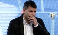 Ngôi sao Sergio Aguero khóc hết nước mắt, chính thức giải nghệ sớm