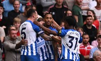 MU thảm bại 1-3 trên sân nhà trước Brighton trong ngày tân binh Hojlund đá chính