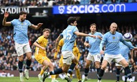 Brighton buộc Man City chia điểm trên sân nhà 