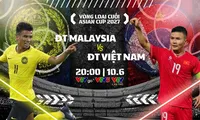 Xem trực tiếp Malaysia vs Việt Nam trên kênh nào, ở đâu?