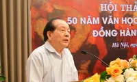 Nhà thơ Hữu Thỉnh: &apos;50 năm qua, văn học đã làm được hai việc&apos;