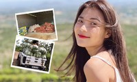 Thúy Diễm quyên góp 20 tấn nông sản cho bà con, mong Sài Gòn &apos;mau lành bệnh&apos;