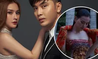 Thu Thuỷ diện áo tắm nóng bỏng, sánh đôi cùng Ưng Hoàng Phúc 