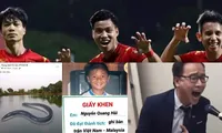 Dân mạng &apos;dậy sóng&apos; với màn bình luận của Tạ Biên Cương và loạt ảnh chế của tuyển Việt Nam