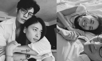 Ngô Thanh Vân quấn quýt bên hôn phu Huy Trần