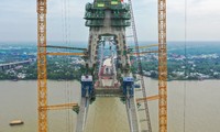 Hình hài dự án cầu dây văng trụ chữ A cao nhất vùng Tây Nam Bộ