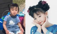 Con gái Xuân Mai xinh như thiên thần giống y mẹ hồi nhỏ gây &apos;sốt&apos; mạng xã hội