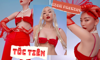 Tóc Tiên táo bạo khoe ngực nóng bỏng trong ngày Halloween