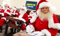 Trường học dành cho ông già Noel trong mùa dịch COVID-19