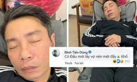 Công Lý say sưa ngủ sau 15 tiếng tập Táo Quân, ‘Giáo sư Xoay’ hài hước lý giải