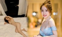 Quỳnh Nga gây &apos;sốt&apos; với ảnh áo tắm màu nude khoe trọn vòng 3