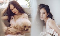 &apos;Bà Tưng&apos; lại gây sốt với bộ ảnh khoe vòng 1 nóng bỏng mừng Valentine