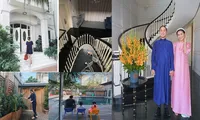 Ngưỡng mộ với không gian trong biệt thự riêng của vợ chồng Tăng Thanh Hà