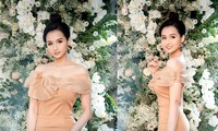 Lã Thanh Huyền hóa &apos;thần tiên tỷ tỷ&apos; trong đầm hồng mộng mơ 