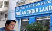 Cựu Tổng giám đốc Ngô Minh Khâm và trụ sở công ty. Ảnh: PVT