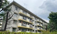 Một trong 170 dãy nhà tạo nên khu chung cư Tokiwadaira gần Tokyo. Nơi này từng là một cộng đồng thịnh vượng nhưng giờ lại là tâm điểm của đại dịch “cái chết cô đơn” ở Nhật Bản