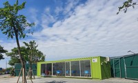 Phòng giới thiệu sản phẩm bên ngoài dự án đã khóa trái cửa dù những ngày trước giao dịch tấp nập