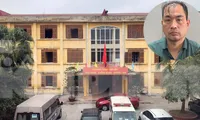 Trụ sở CDC Hải Dương và chân dung bị can Phạm Duy Tuyến Ảnh: Nguyễn Hoàn