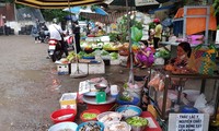 Thực phẩm không rõ nguồn gốc tràn chợ tự phát