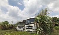 Cổng vào khu ÐHQG Hà Nội tại xã Thạch Hòa (Thạch Thất, Hà Nội). Ảnh: Trường Phong