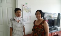 Người dân Thủ Thiêm tại khu tái định cư. Ảnh: Văn Minh