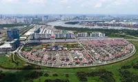 Một góc Khu đô thị mới Thủ Thiêm. Ảnh: Zing