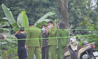 Cảnh sát phong tỏa hiện trường vụ án 