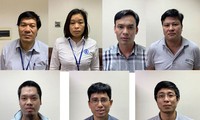 Các bị can trong vụ án nâng khống giá hệ thống xét nghiệm virus gây dịch bệnh COVID-19 