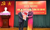 Tỉnh ủy Tuyên Quang công bố quyết định về công tác cán bộ