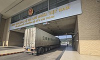 Lào Cai: 299 xe container qua cửa khẩu Kim Thành trong ngày đầu năm 2025