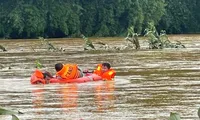 Mưa gây ngập sâu tại Lai Châu