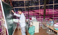 Lán học tạm giúp 30 em nhỏ ở Sơn La được tiếp tục đến trường 