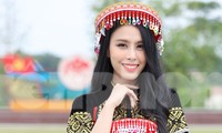 Á hậu Ngọc Hằng: Di tích lịch sử Yên Bái thêm hấp dẫn nhờ chuyển đổi số