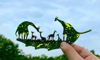 Nghệ sĩ Nhật mắc chứng ADHD với tài năng &apos;kể chuyện&apos; trên lá cây