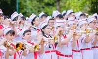 Thiếu nhi cả nước thi hát Quốc ca tại các địa chỉ đỏ