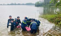 Tìm thấy nam sinh viên tử vong ở hồ Khe Mây