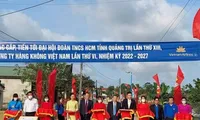 Công trình thanh niên &apos;Tuyến đường kiểu mẫu&apos; ở Quảng Trị