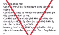 Hai tài khoản facebook bị phạt vì chia sẻ tin ‘bác sĩ rút ống thở của mẹ cứu sản phụ&apos;