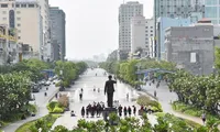 Khu vực tổ chức lễ đón năm mới trên Phố đi bộ Nguyễn Huệ (quận 1)