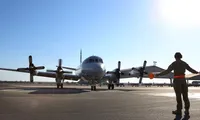 Máy bay RAAF P3 Orion trở về từ chuyến bay đầu tiên tại Căn cứ Quân sự Pearce vào ngày 27/3/2014 ở Perth, Australia. 6 quốc gia đã tham gia vào cuộc tìm kiếm ban đầu sau khi MH370 được cho là đã rơi xuống phía nam Ấn Độ Dương và khiến tất cả hành khách th