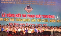 Năm nay Đà Nẵng tiếp tục giữ vị trí nhất toàn đoàn Hội thi Tin học trẻ toàn quốc 2017. Ảnh: Sở GD&ĐT TP. Đà Nẵng cung cấp. 