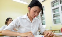 Thí sinh dự thi THPT quốc gia 2017. Ảnh: Anh Tuấn.