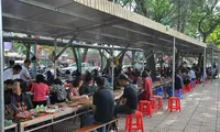 Dù chợ đã tồn tại hơn 30 năm, nhưng chợ chưa bao giờ xảy ra tình trạng mất an ninh trật tự.