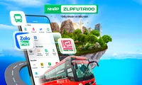 &apos;Thả ga&apos; du lịch lễ 2/9 với chuỗi ưu đãi mua vé tàu hỏa, xe khách và máy bay trên ZaloPay 