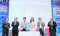 Lễ công bố giải chạy đêm &apos;Ho Chi Minh City Night Run Eximbank 2024&apos;